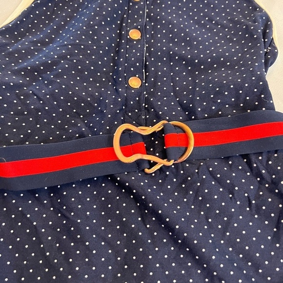 TOMMY HILFIGER Women’s Racerback, Collared and Belted Bathing Suit, Size 6 - Picture 5 of 5